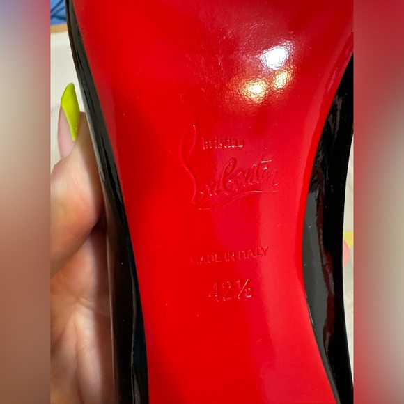 Kate Black 12.5 Christian Louboutin heels - Picture 5 of 10